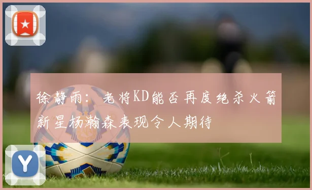 徐静雨：老将KD能否再度绝杀火箭新星杨瀚森表现令人期待
